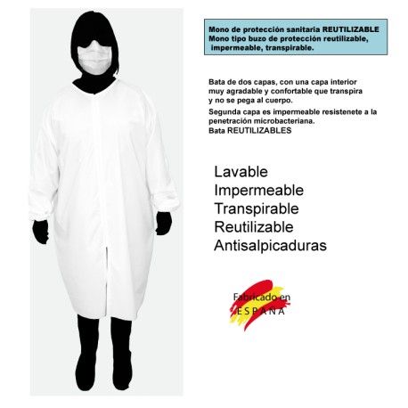Mono protector sanitario